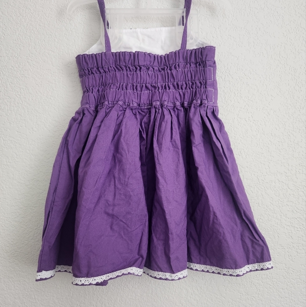 Toddler‎ sundress bundle (2) strawberry & sloths 3T - Picture 3 of 9